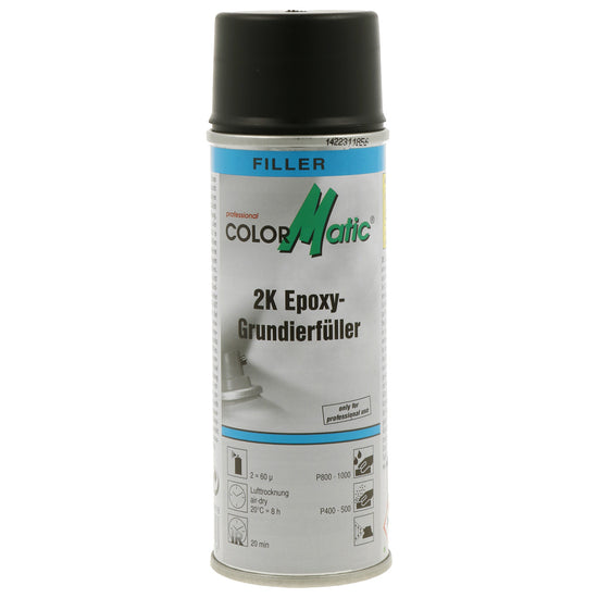 APPRET (PRIMER) EPOXY 2K SECHAGE RAPIDE NOIR 200ML COLORMATIC