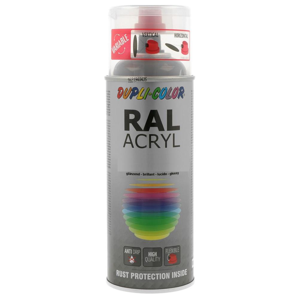 PEINTURE ACRYL RAL6024 VERT TRAFIC BRILLANT 400ML DUPLI COLOR
