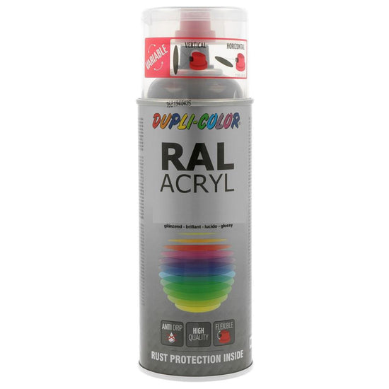 PEINTURE ACRYL RAL6024 VERT TRAFIC BRILLANT 400ML DUPLI COLOR
