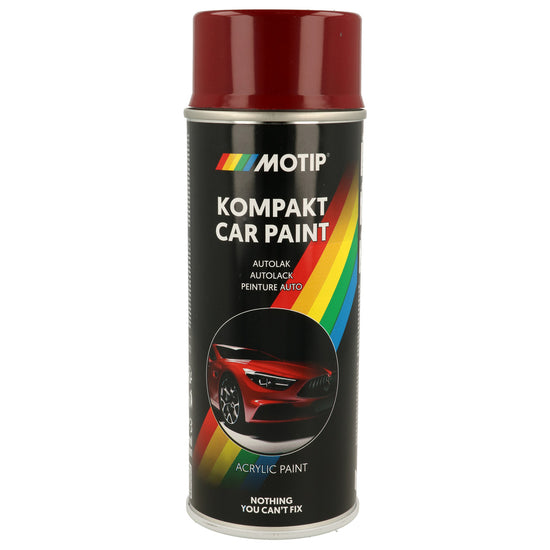 PEINTURE ACRYLIQUE KOMPAKT 41200 ROUGE 400ML MOTIP