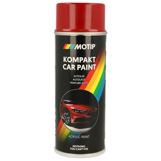 PEINTURE ACRYLIQUE KOMPAKT 41355 ROUGE BRILLANT 400ML MOTIP