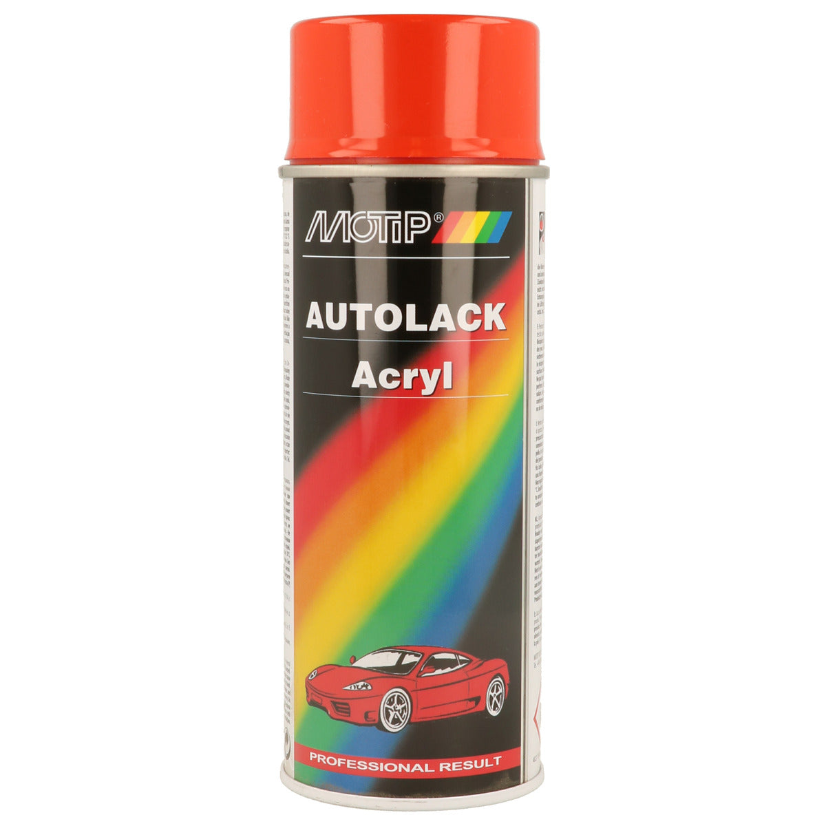 PEINTURE ACRYLIQUE KOMPAKT 42250 ROUGE BRILLANT 400ML MOTIP