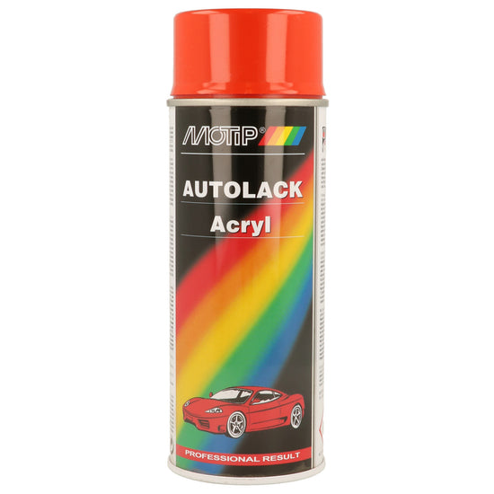 PEINTURE ACRYLIQUE KOMPAKT 42250 ROUGE BRILLANT 400ML MOTIP