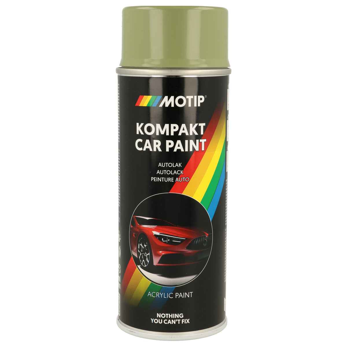 PEINTURE ACRYLIQUE KOMPAKT 44105 VERT BRILLANT 400ML MOTIP