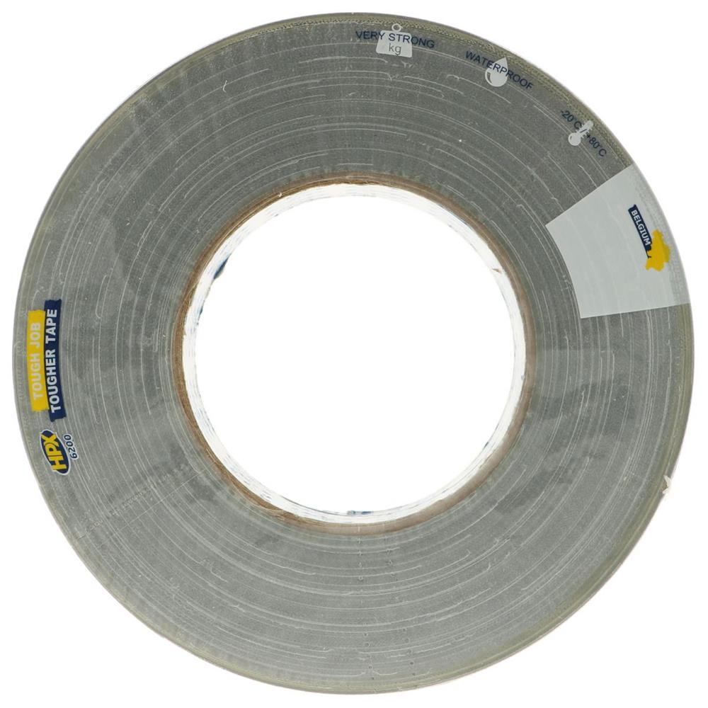 RUBAN ADHESIF TOILE ARGENT 50MM X 50M HPX