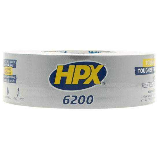RUBAN ADHESIF TOILE ARGENT 50MM X 50M HPX