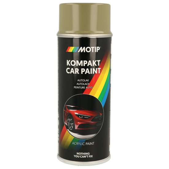 PEINTURE ACRYLIQUE KOMPAKT 44200 VERT BRILLANT 400ML MOTIP