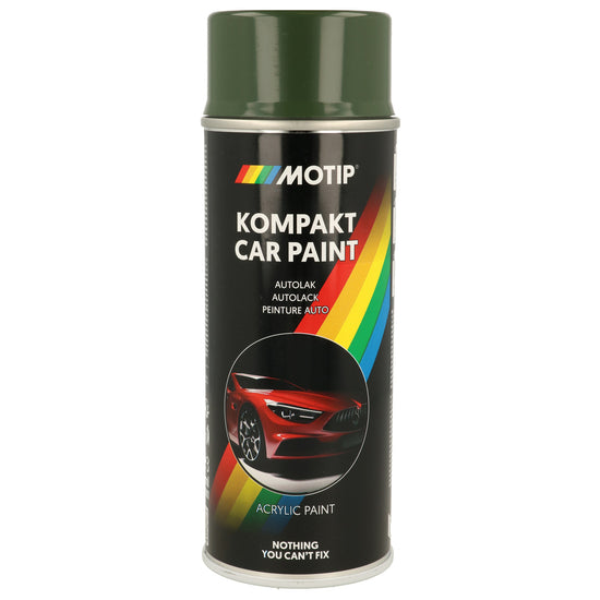PEINTURE ACRYLIQUE KOMPAKT 44255 VERT BRILLANT 400ML MOTIP