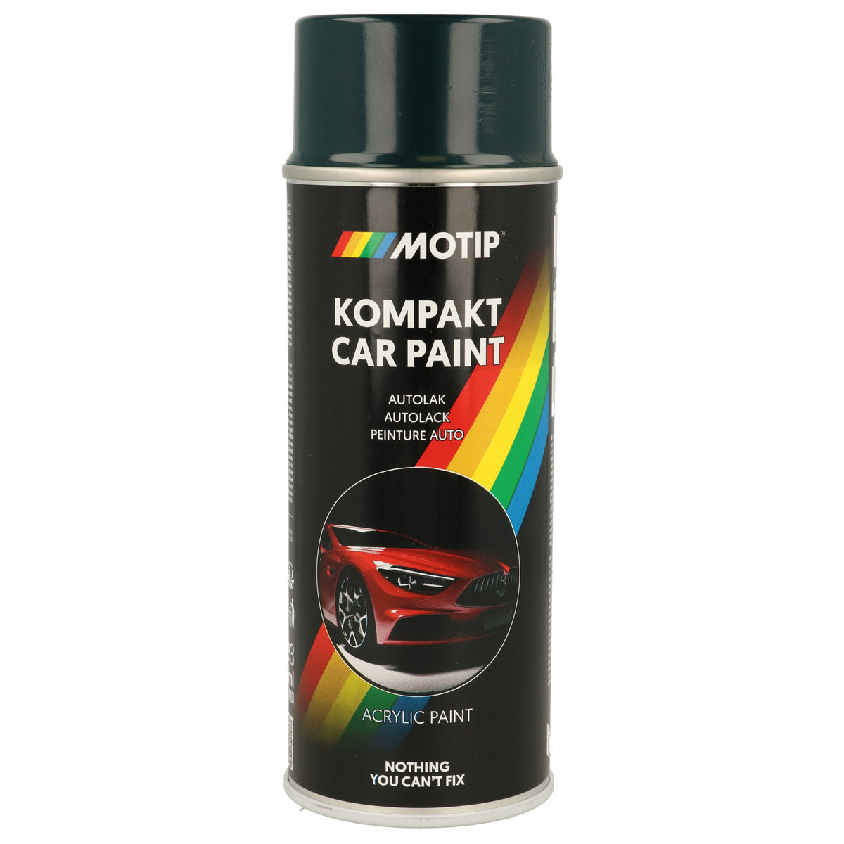 PEINTURE ACRYLIQUE KOMPAKT 44562 VERT BRILLANT 400ML MOTIP