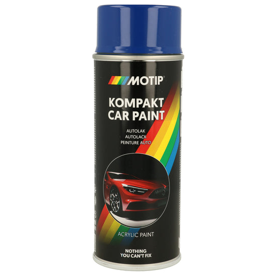 PEINTURE ACRYLIQUE KOMPAKT 44866 BLEU BRILLANT 400ML MOTIP