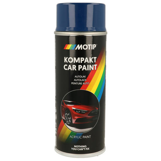 PEINTURE ACRYLIQUE KOMPAKT 44867 BLEU BRILLANT 400ML MOTIP