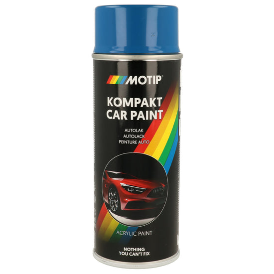 PEINTURE ACRYLIQUE KOMPAKT 44985 BLEU BRILLANT 400ML MOTIP