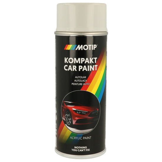 PEINTURE ACRYLIQUE KOMPAKT 45258 BLANC GRIS BRILLANT 400ML MOTIP