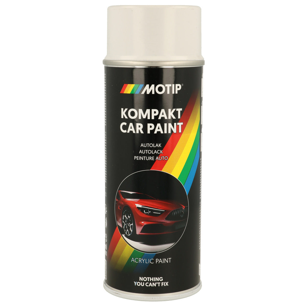 PEINTURE ACRYLIQUE KOMPAKT 45273 BLANC BRILLANT 400ML MOTIP