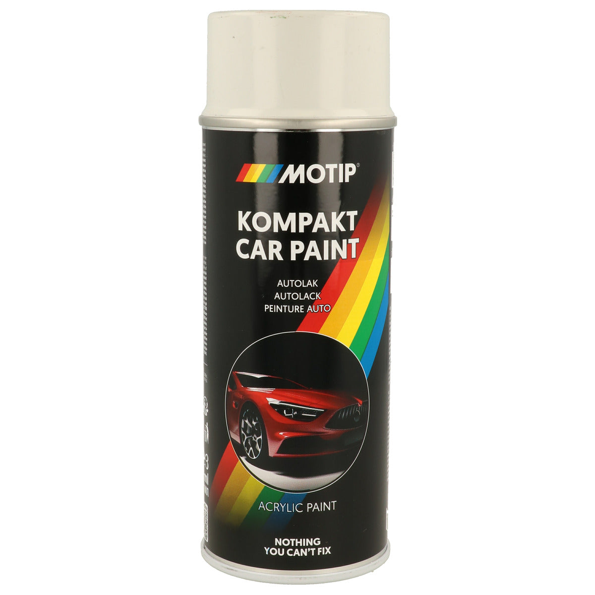 PEINTURE ACRYLIQUE KOMPAKT 45400 BLANC GRIS BRILLANT 400ML MOTIP