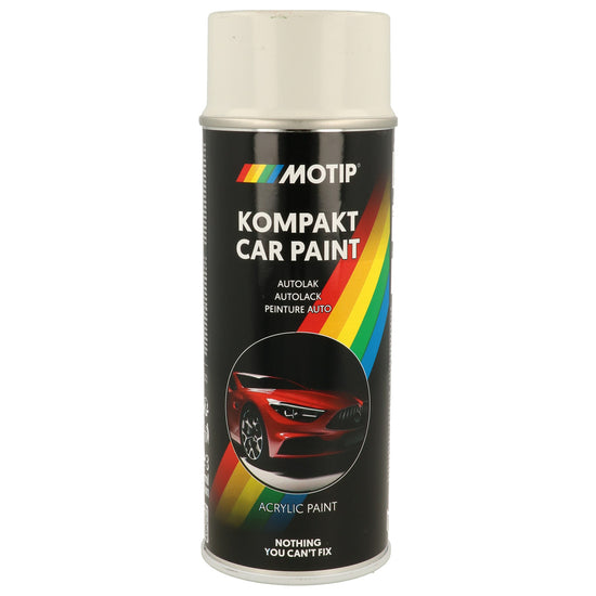 PEINTURE ACRYLIQUE KOMPAKT 45400 BLANC GRIS BRILLANT 400ML MOTIP