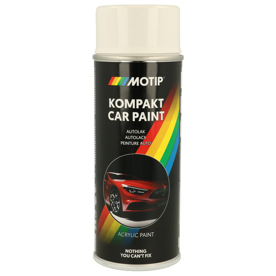PEINTURE ACRYLIQUE KOMPAKT 45716 BLANC GRIS BRILLANT 400ML MOTIP
