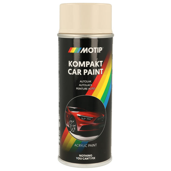 PEINTURE ACRYLIQUE KOMPAKT 46000 BLANC GRIS BRILLANT 400ML MOTIP