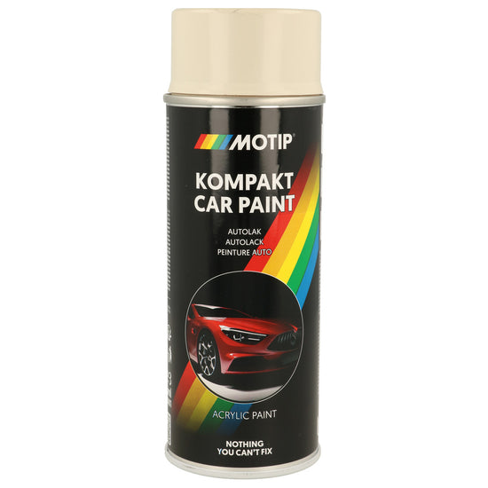 PEINTURE ACRYLIQUE KOMPAKT 46050 BLANC GRIS BRILLANT 400ML MOTIP