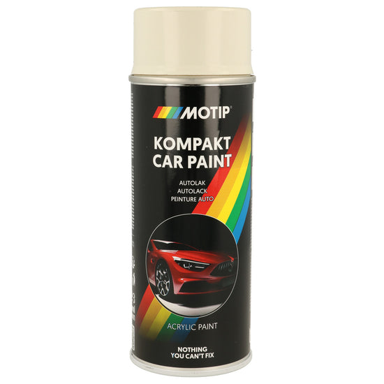 PEINTURE ACRYLIQUE KOMPAKT 46100 BLANC GRIS BRILLANT 400ML MOTIP
