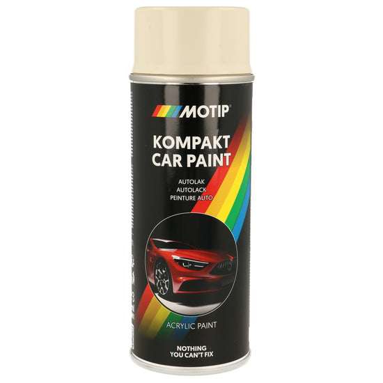 PEINTURE ACRYLIQUE KOMPAKT 46120 BLANC GRIS BRILLANT 400ML MOTIP