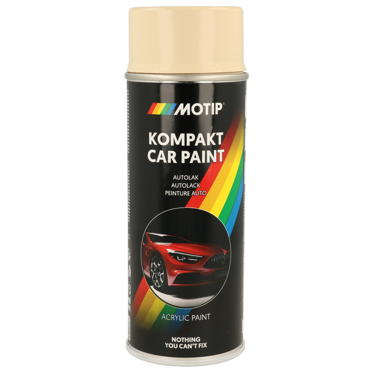 PEINTURE ACRYLIQUE KOMPAKT 46260 JAUNE BRILLANT 400ML MOTIP