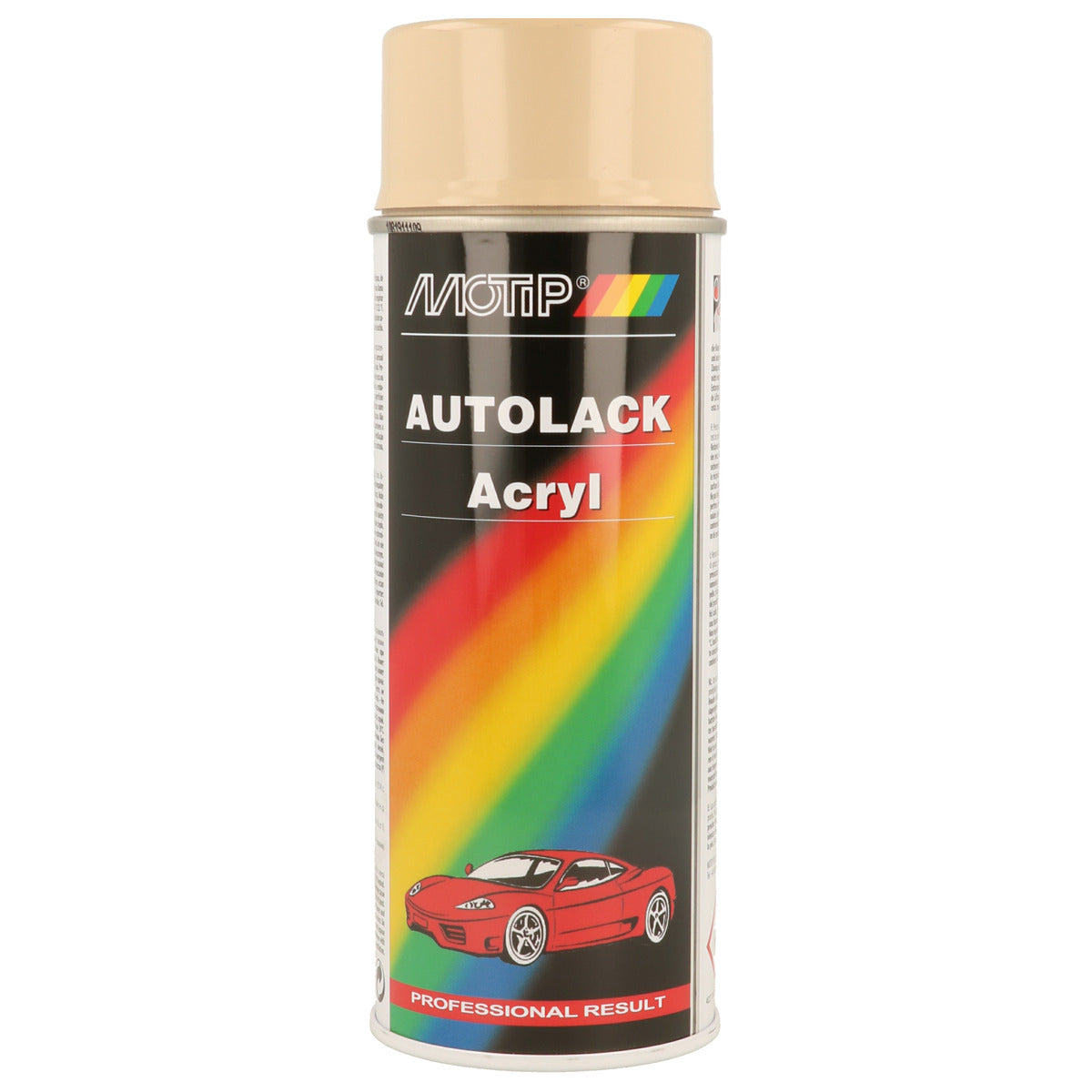 PEINTURE ACRYLIQUE KOMPAKT 46380 BEIGE MARRON BRILLANT 400ML MOTIP
