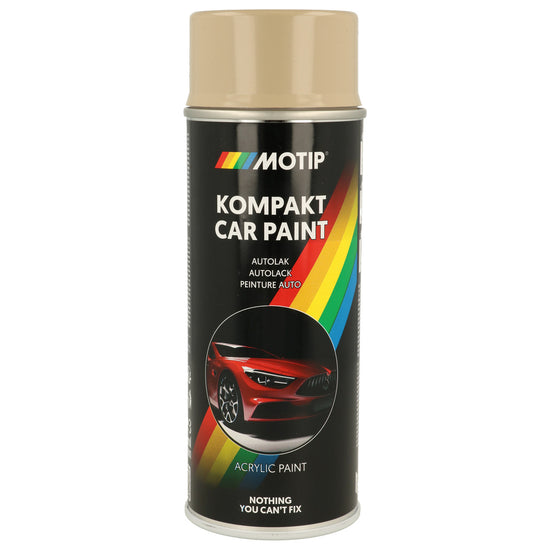 PEINTURE ACRYLIQUE KOMPAKT 46400 BEIGE MARRON BRILLANT 400ML MOTIP