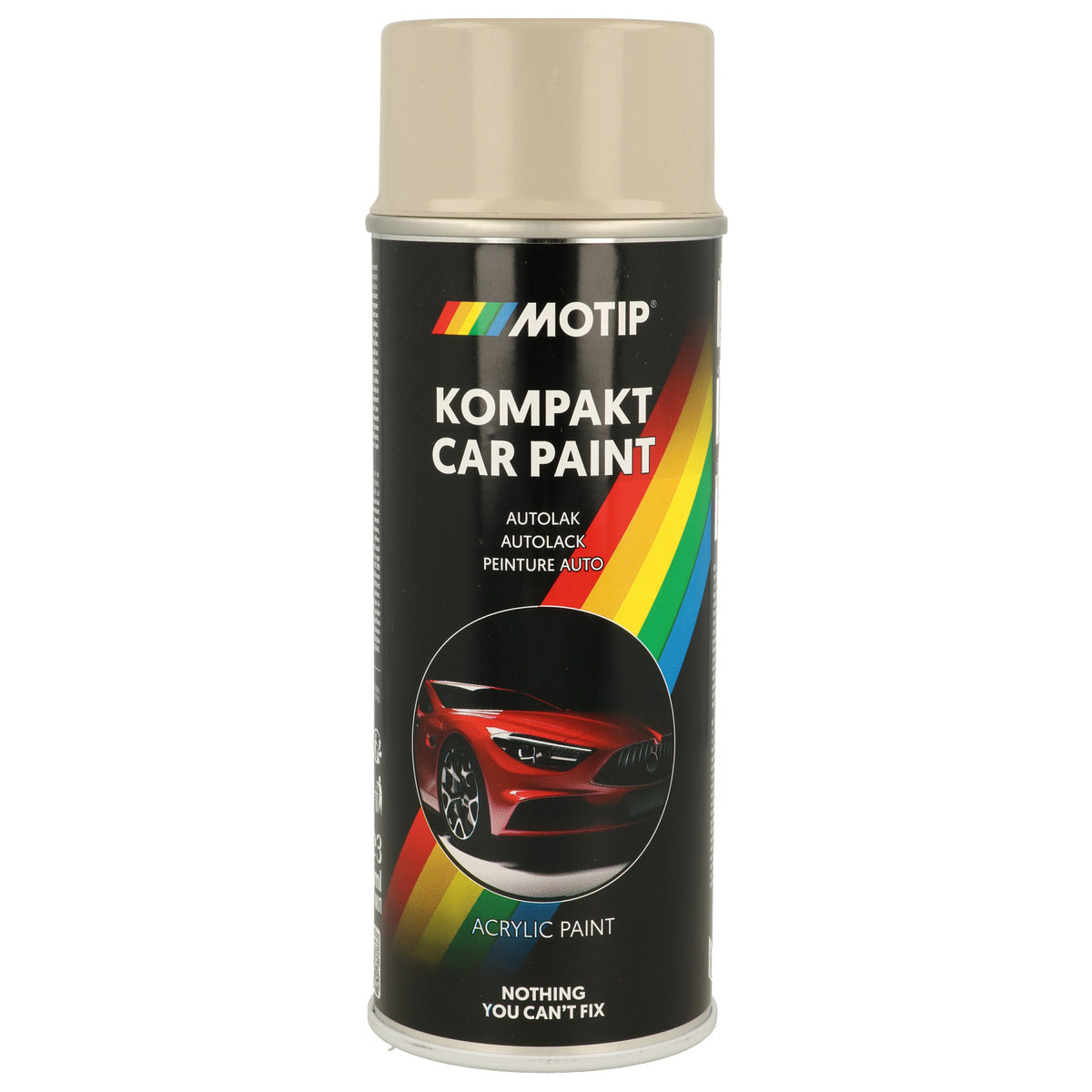 PEINTURE ACRYLIQUE KOMPAKT 46420 BLANC GRIS BRILLANT 400ML MOTIP