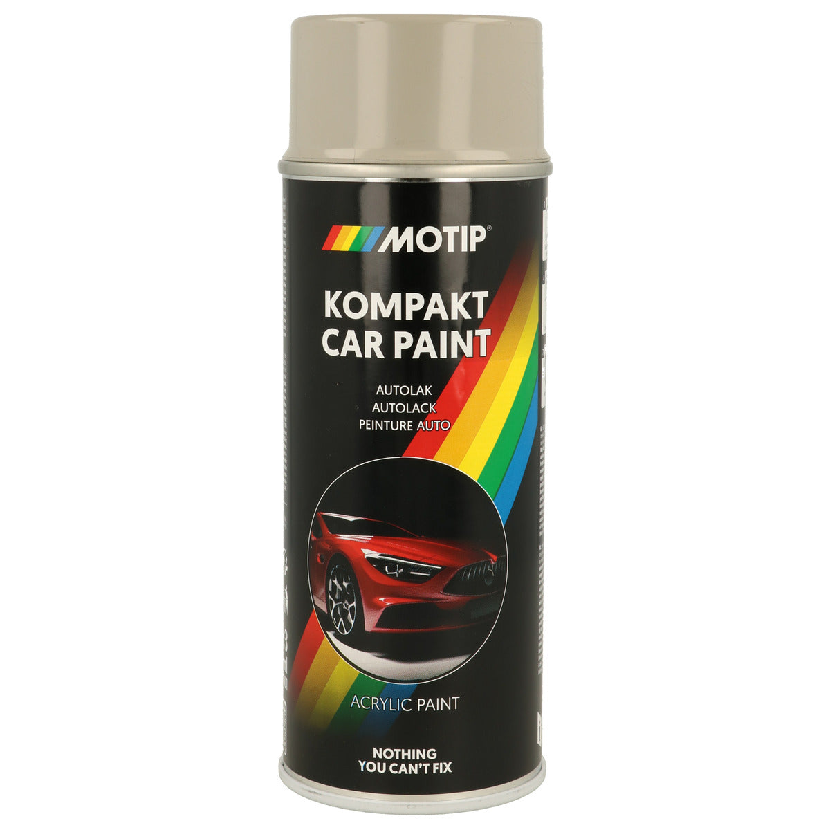 PEINTURE ACRYLIQUE KOMPAKT 46425 BLANC GRIS BRILLANT 400ML MOTIP