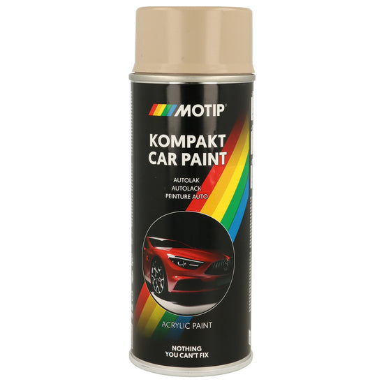 PEINTURE ACRYLIQUE KOMPAKT 46450 BEIGE BRILLANT 400ML MOTIP