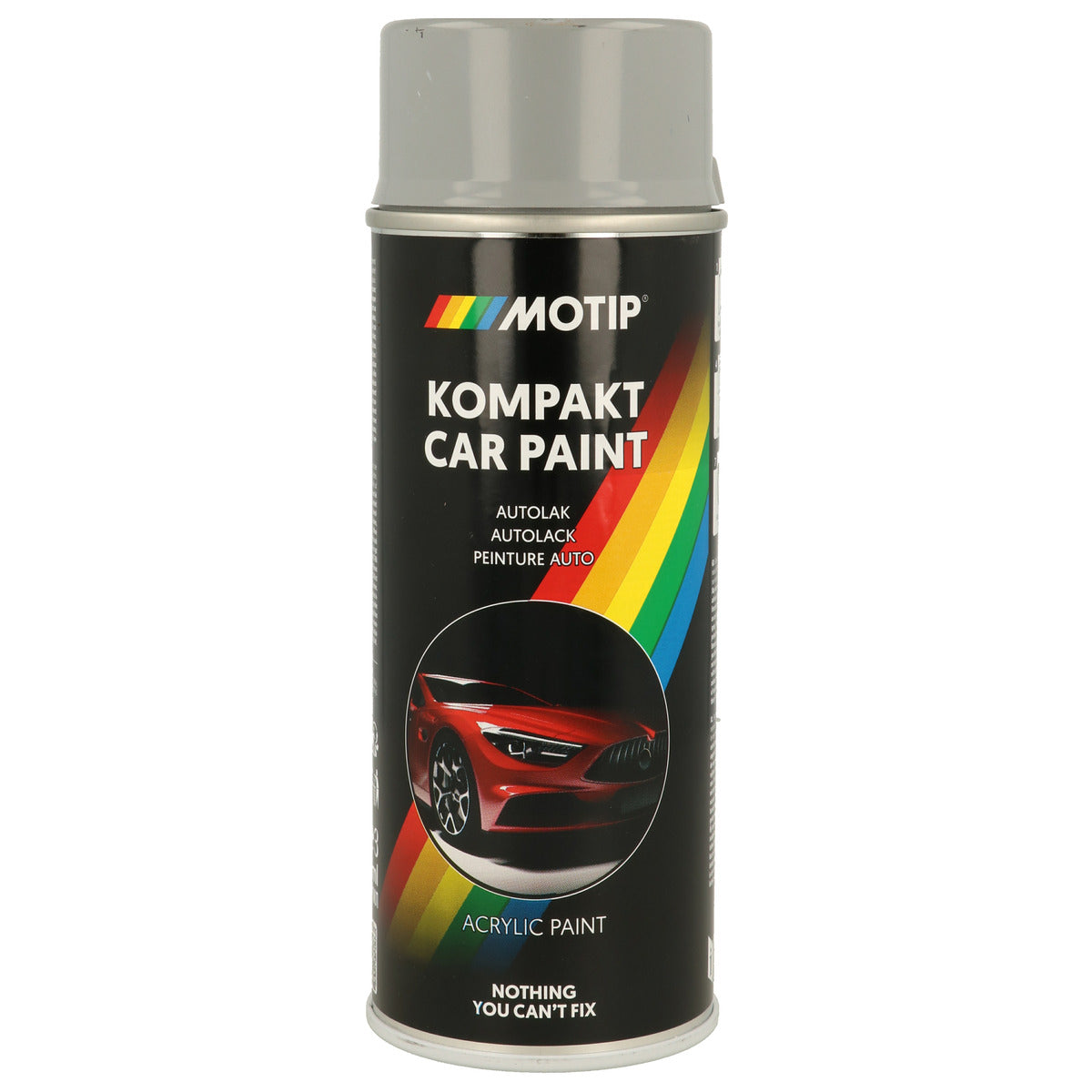 PEINTURE ACRYLIQUE KOMPAKT 46801 BLANC GRIS BRILLANT 400ML MOTIP