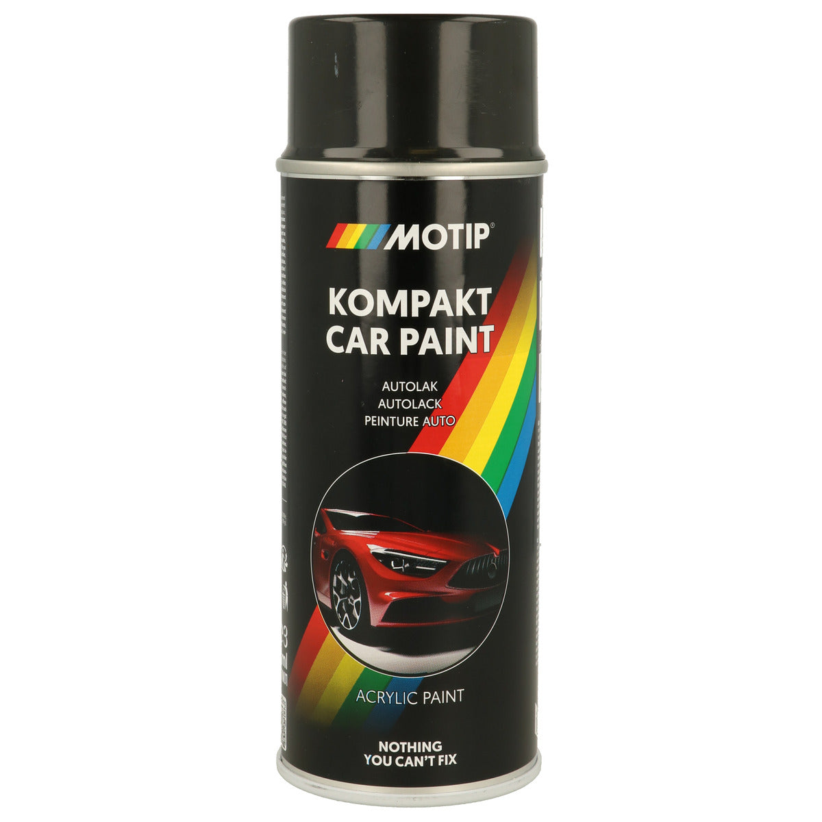 PEINTURE ACRYLIQUE KOMPAKT 46820 BLANC GRIS BRILLANT 400ML MOTIP