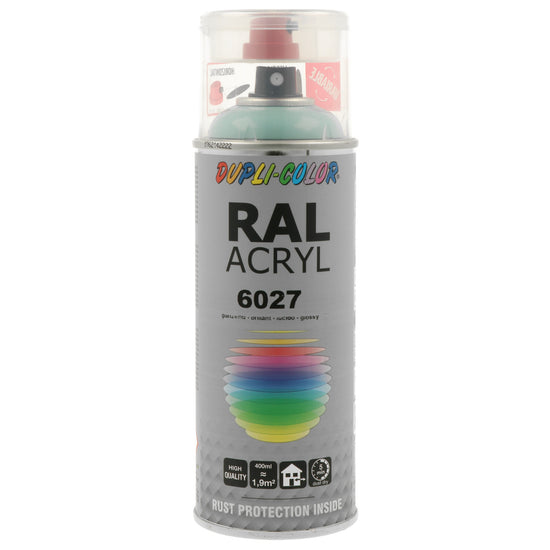 PEINTURE ACRYL RAL6027 VERT BRILLANT 400ML DUPLI COLOR