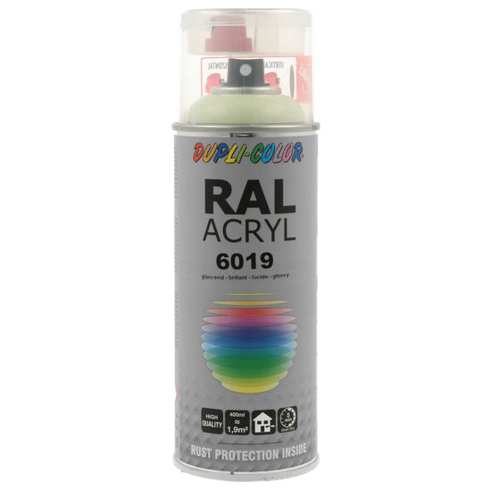 PEINTURE ACRYL RAL6019 BRILLANT 400ML DUPLI COLOR