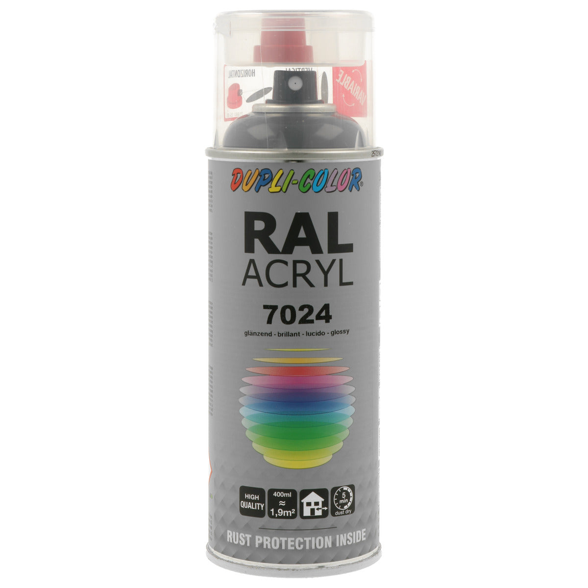 PEINTURE ACRYL RAL7024 BRILLANT 400ML DUPLI COLOR