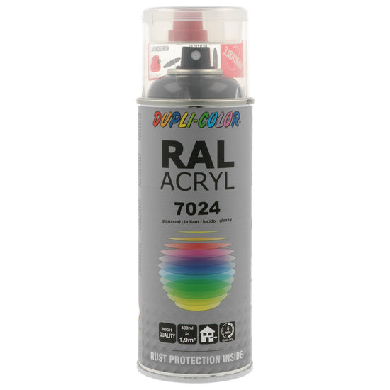 PEINTURE ACRYL RAL7024 BRILLANT 400ML DUPLI COLOR