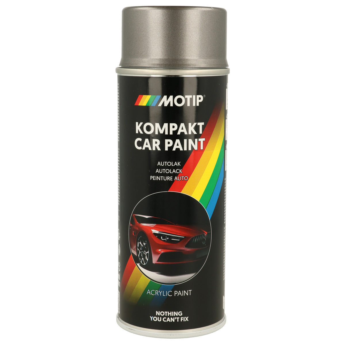 PEINTURE ACRYLIQUE KOMPAKT 51083 ARGENT METALLISE 400ML MOTIP