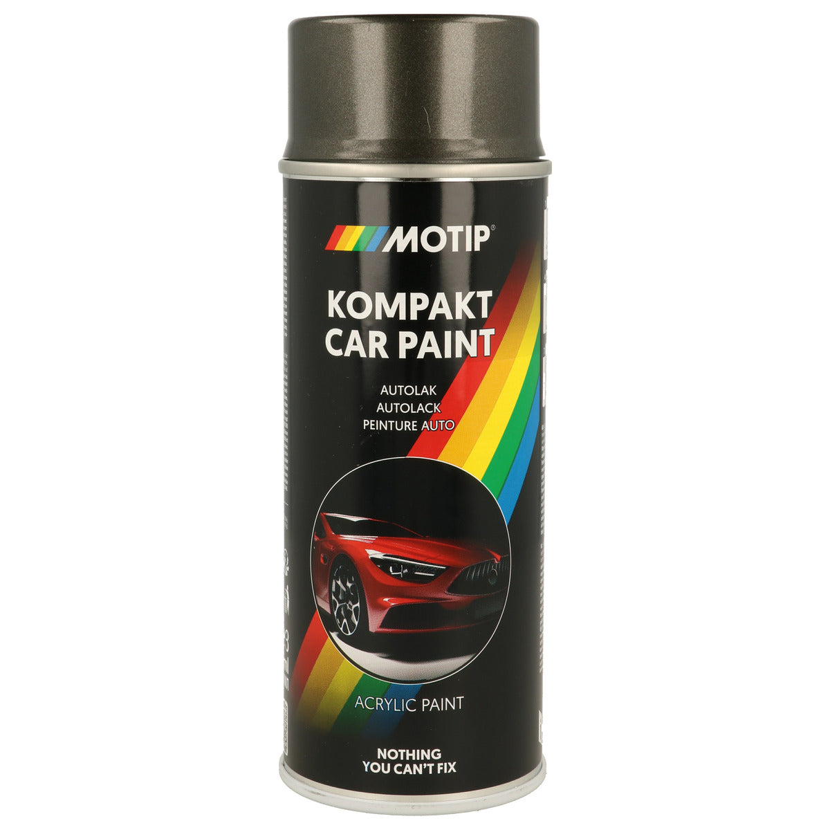PEINTURE ACRYLIQUE KOMPAKT 51100 GRIS METALLISE 400ML MOTIP