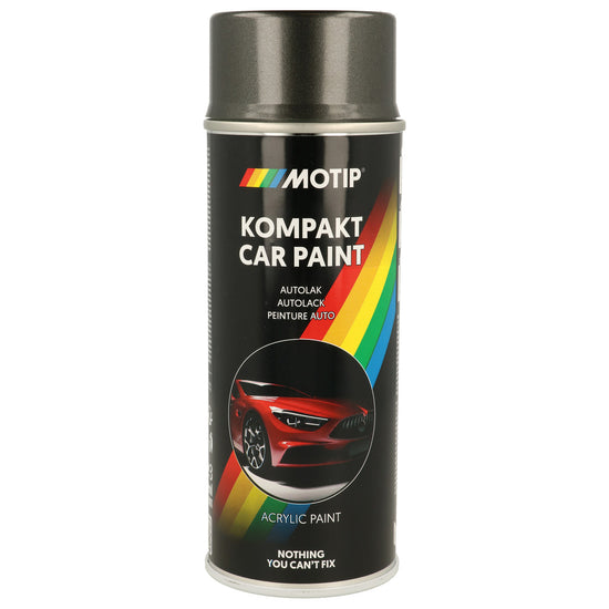 PEINTURE ACRYLIQUE KOMPAKT 51115 NOIR METALLISE 400ML MOTIP