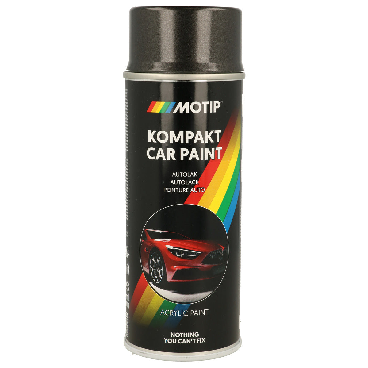 PEINTURE ACRYLIQUE KOMPAKT 51117 GRIS METALLISE 400ML MOTIP
