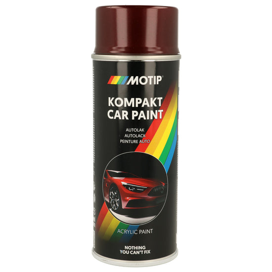 PEINTURE ACRYLIQUE KOMPAKT 51430 ROUGE METALLISE 400ML MOTIP