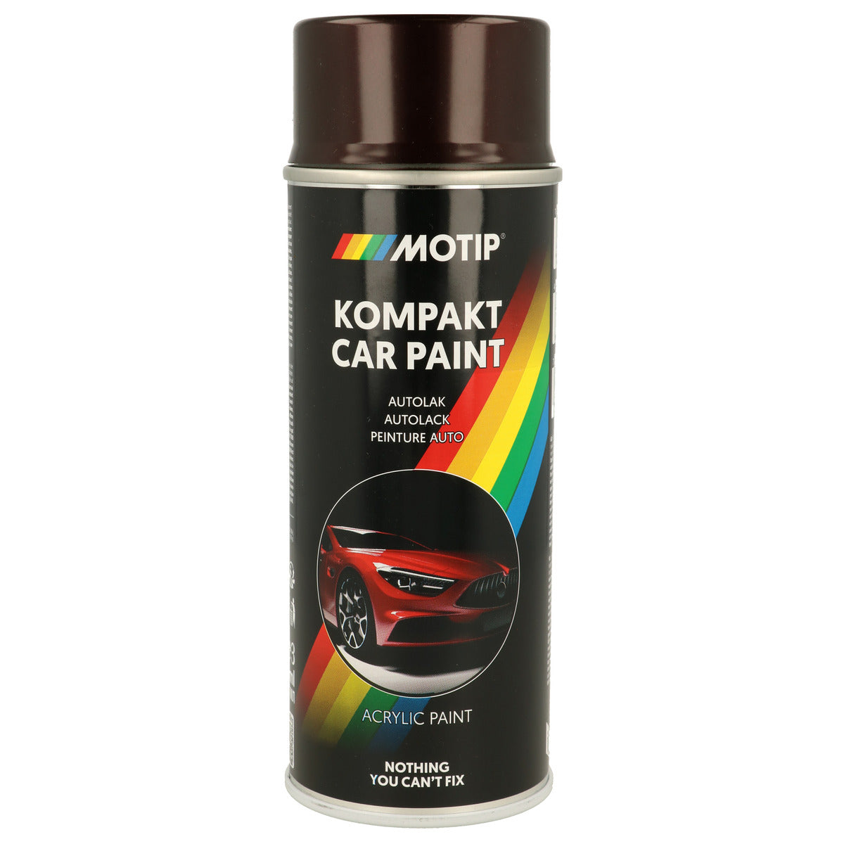 PEINTURE ACRYLIQUE KOMPAKT 51478 ROUGE PERLE 400ML MOTIP