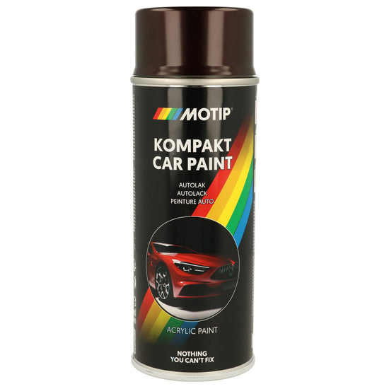 PEINTURE ACRYLIQUE KOMPAKT 51478 ROUGE PERLE 400ML MOTIP