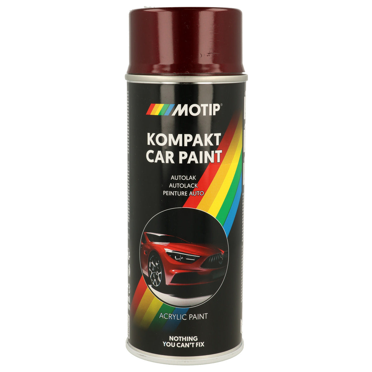 PEINTURE ACRYLIQUE KOMPAKT 51482 ROUGE PERLE 400ML MOTIP