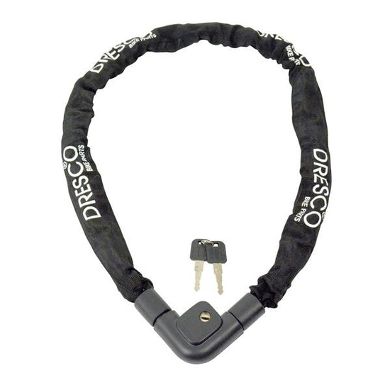 ANTIVOL CHAINE 120CM DIAM 8MM 2 CLES DRESCO