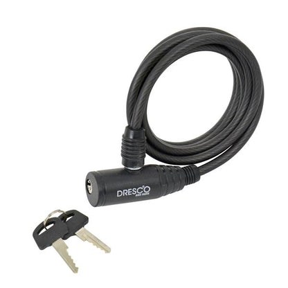 ANTIVOL CABLE 150CM DIAM 6MM 2 CLES DRESCO