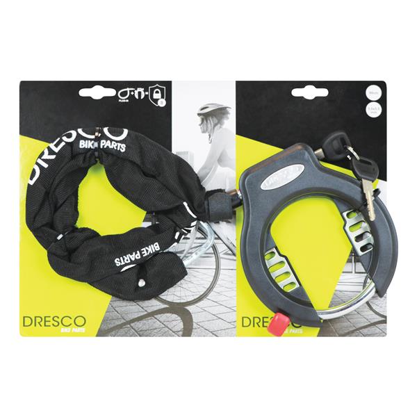 ANTIVOL DE CADRE AVEC CHAINE 90/5.5 DRESCO