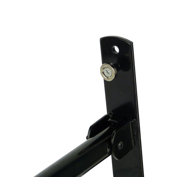 PORTE VELO MURAL NOIR DRESCO
