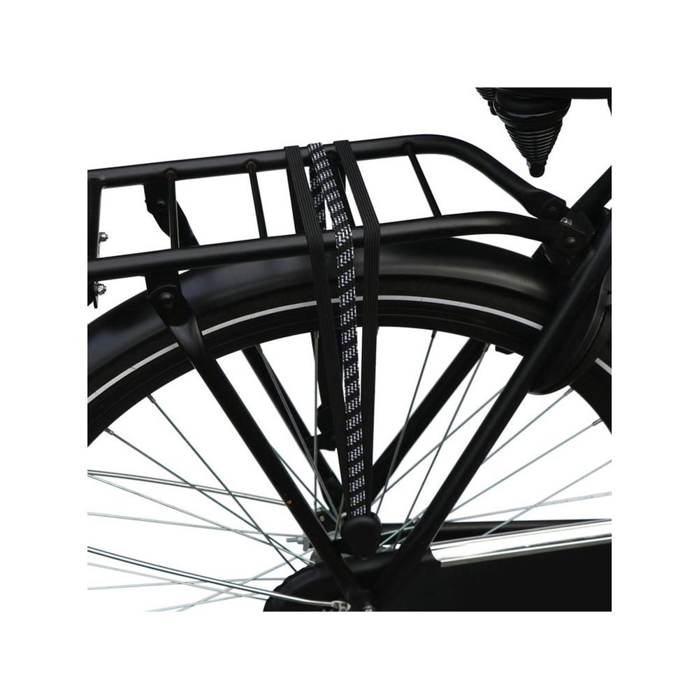 TENDEUR 3 SANGLES 70CM POUR VELO AVEC PLAQUE MONTAGE DRESCO